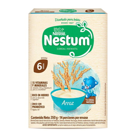 Cereal infantil Nestum arroz