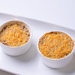 Molde de Plátano Maduro con Carne Molida al Horno con  NUTRIADVANCE®