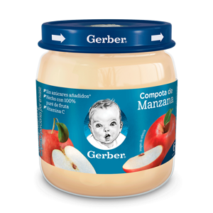 Compota de manzana GERBER