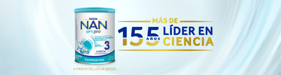Banner Optipro más de 155 años líder en ciencia